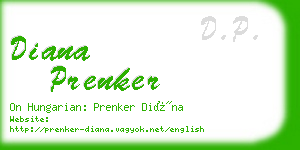 diana prenker business card